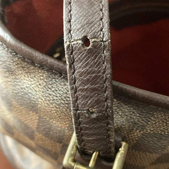 Louis Vuitton Marais Bucket Bag PM Damier Ebene Monogram Canvas Brown - Picture 15 of 16